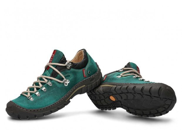Trekking shoe NAGABA 055 emerald crazy leather