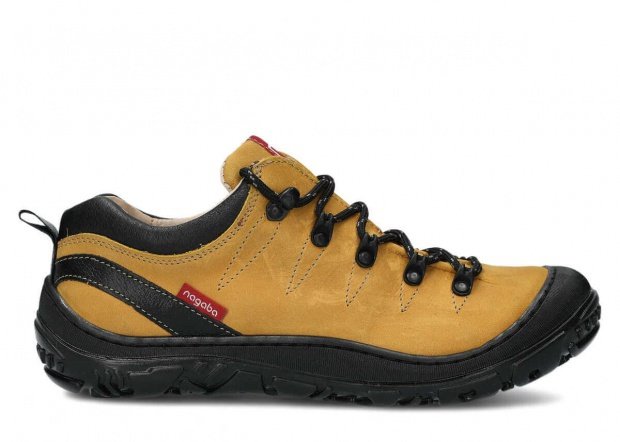 Trekking shoe NAGABA 241 yellow crazy leather