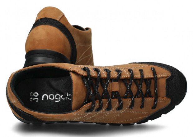 Trekking shoe NAGABA 121 brown crazy leather