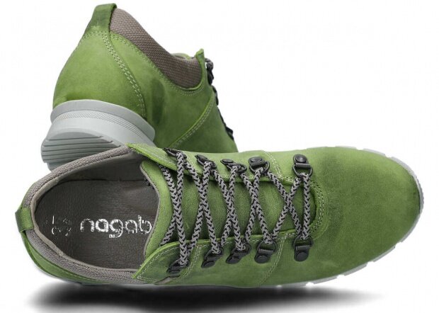 Trekking shoe NAGABA 070 pistachio crazy leather