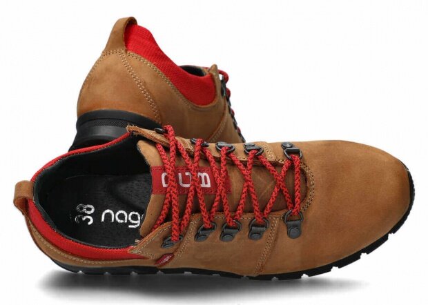 Trekking shoe NAGABA 070 brown crazy leather