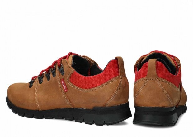 Trekking shoe NAGABA 070 brown crazy leather