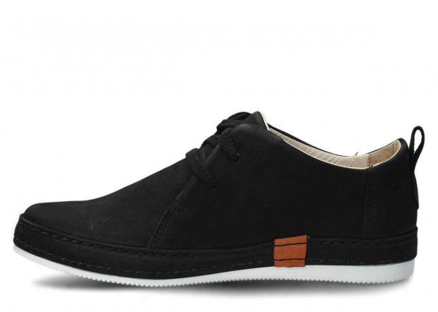 Shoe NAGABA 382 black samuel leather