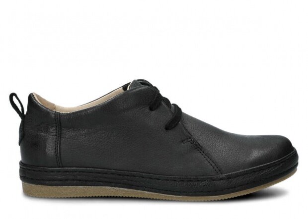 Shoe NAGABA 382 black rustic leather