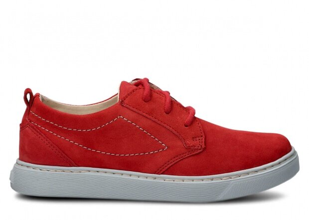 Shoe NAGABA 033 red samuel leather