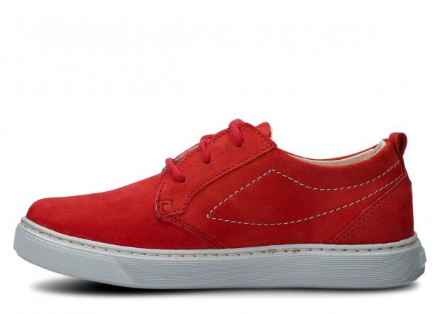 Shoe NAGABA 033 red samuel leather