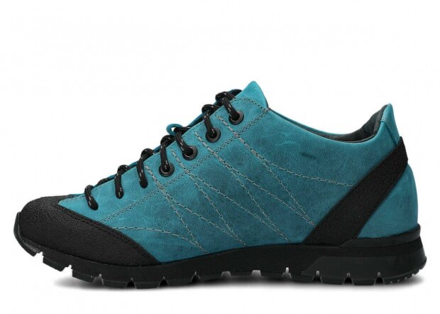 Trekking shoe NAGABA 121 turquoise crazy leather