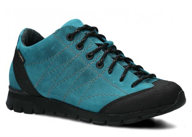 Trekking shoe NAGABA 121 turquoise crazy leather
