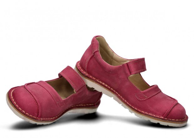 Women's shoe NAGABA 131 pink crazy leather