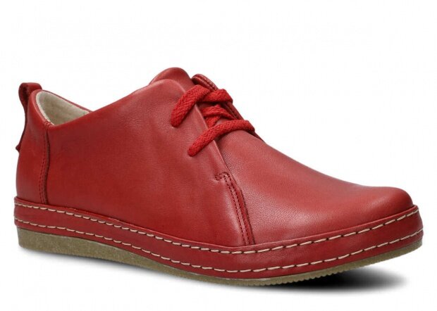 Shoe NAGABA 382 red blue leather