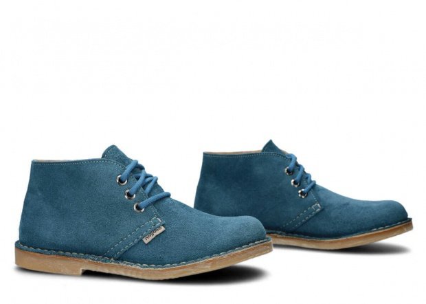 Ankle boot NAGABA 082 jeans velours leather