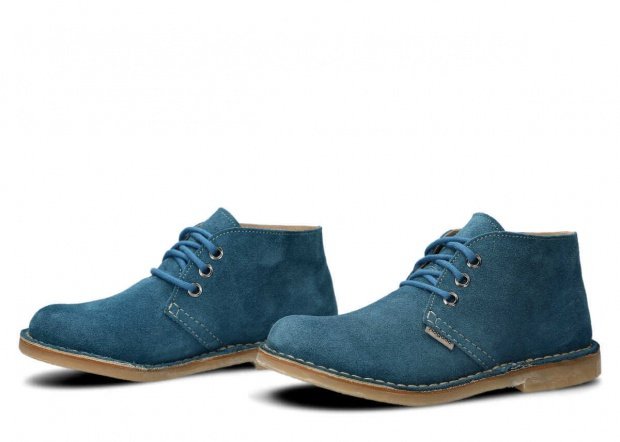 Ankle boot NAGABA 082 jeans velours leather