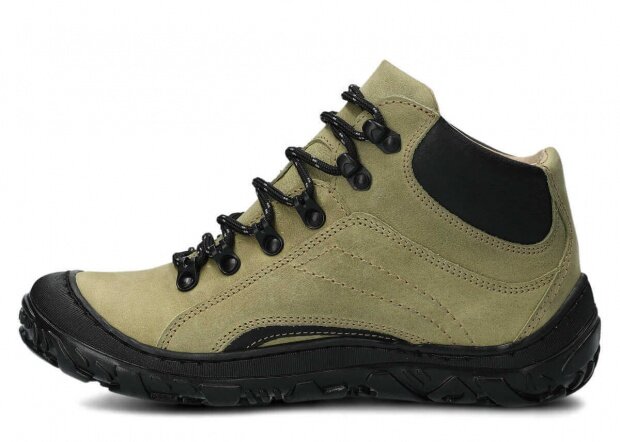 Trekking ankle boot NAGABA 258 green barka leather