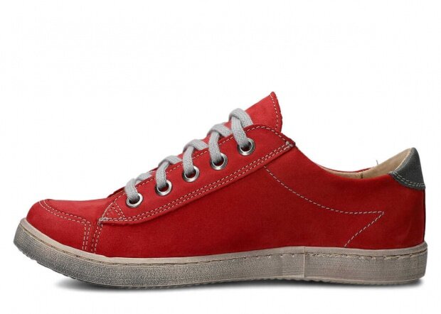 Shoe NAGABA 260 red campari leather