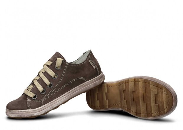 Shoe NAGABA 292 olive samuel leather