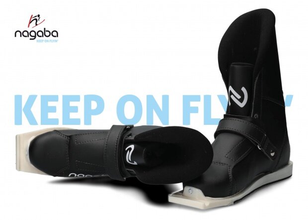 SKI JUMPING BOOTS- COMMERCIAL VERSION - BLACK 