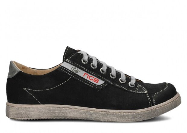 Shoe NAGABA 260 black samuel leather