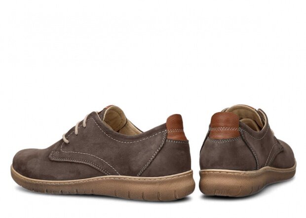 Shoe NAGABA 331 olive samuel leather