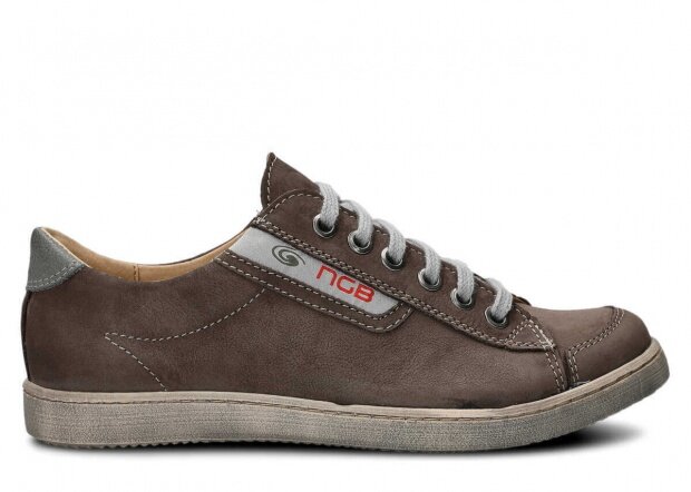 Shoe NAGABA 260 olive samuel leather