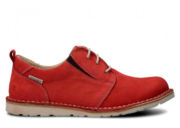 Shoe NAGABA 279 red campari leather