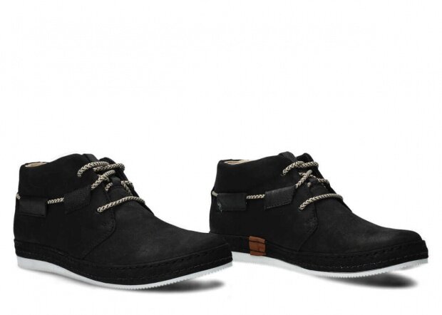 Ankle boot NAGABA 398 black samuel leather