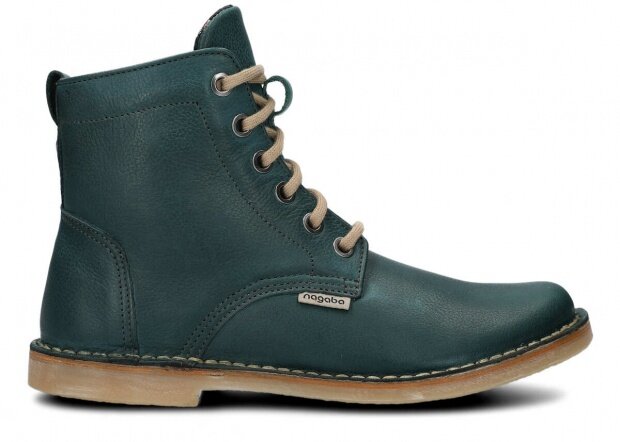 Ankle boot NAGABA 087 green rustic leather