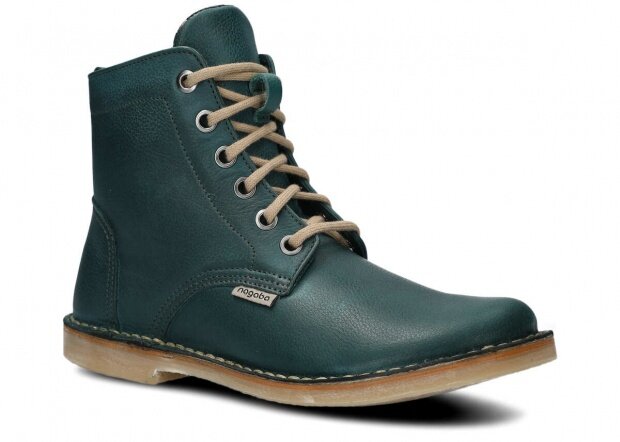Ankle boot NAGABA 087 green rustic leather