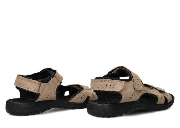 Women's sandal NAGABA 264 beige samuel leather