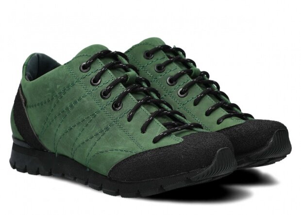 Trekking shoe NAGABA 121 green crazy leather