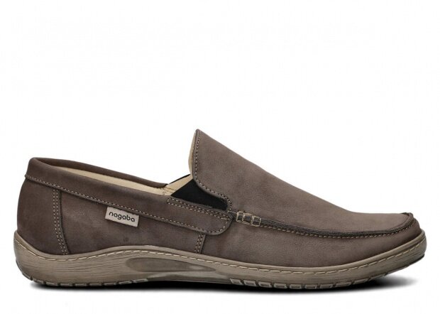 Men's shoe NAGABA 420 olive samuel leather