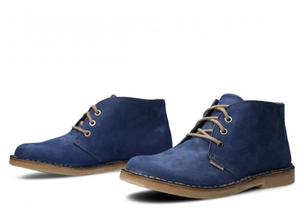 Ankle boot NAGABA 082 blue campari leather
