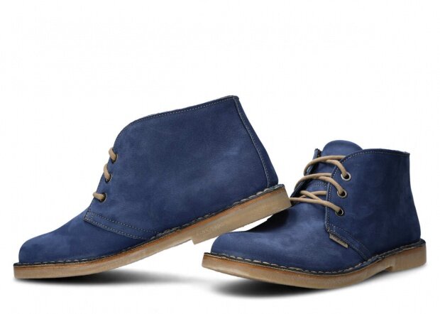 Ankle boot NAGABA 082 blue campari leather