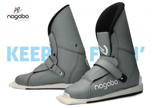 SKI JUMPING BOOTS- COMMERCIAL VERSION - GREY