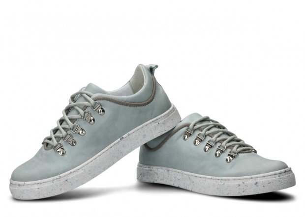 Shoe NAGABA 104 grey parma leather