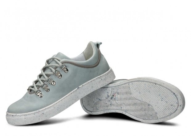 Shoe NAGABA 104 grey parma leather