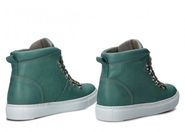 Ankle boot NAGABA 019 mint blue leather