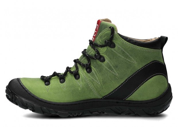 Trekking ankle boot NAGABA 240 light green crazy leather