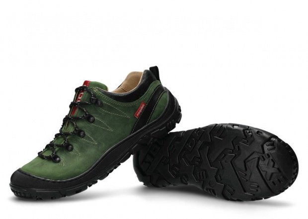 Trekking shoe NAGABA 241 green crazy leather