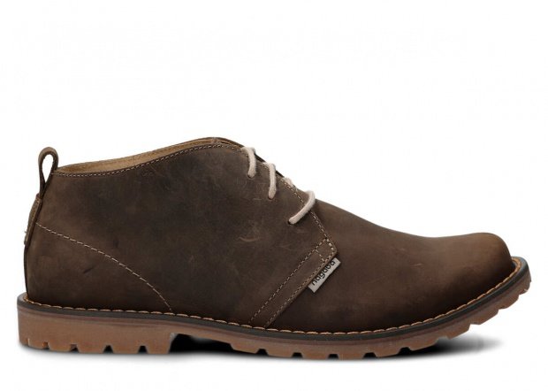 Men's ankle boot NAGABA 407 olive crazy leather