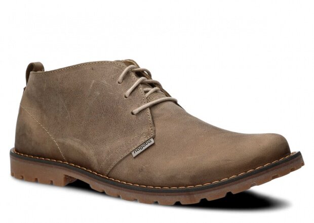 Men's ankle boot NAGABA 407 beige barka leather