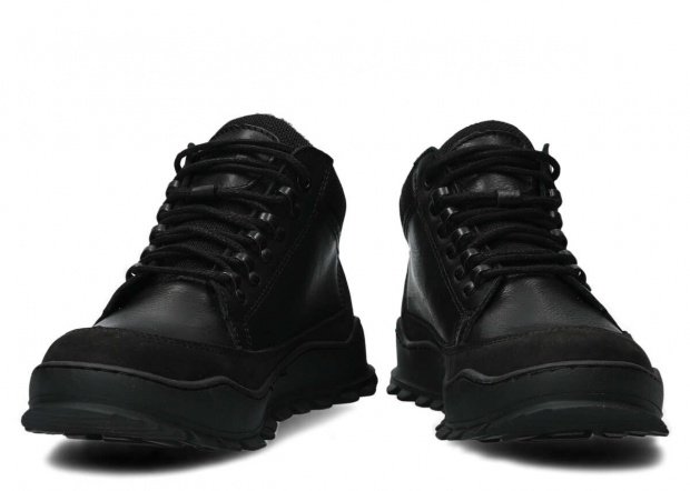 Ankle boot NAGABA 245 black blue leather