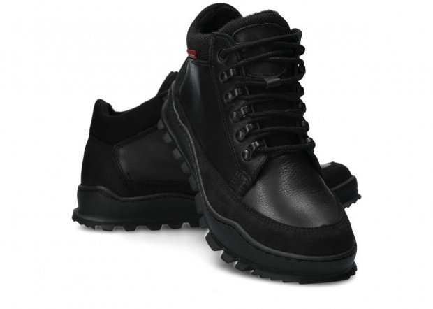 Ankle boot NAGABA 245 black blue leather
