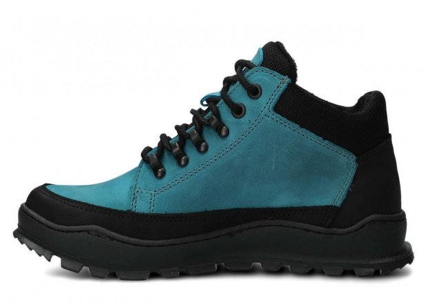 Ankle boot NAGABA 245 turquoise crazy leather