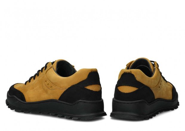 Trekking shoe NAGABA 0521 yellow crazy leather
