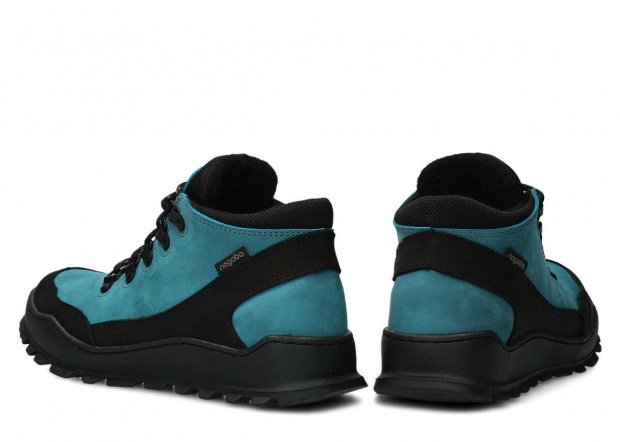 Ankle boot NAGABA 246 turquoise crazy leather