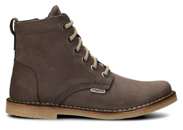 Ankle boot NAGABA 087 olive samuel leather