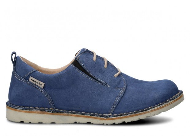 Shoe NAGABA 279 blue campari leather