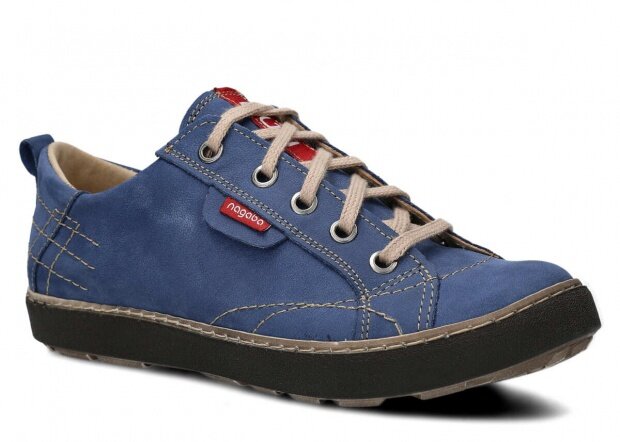 Shoe NAGABA 243 blue campari leather