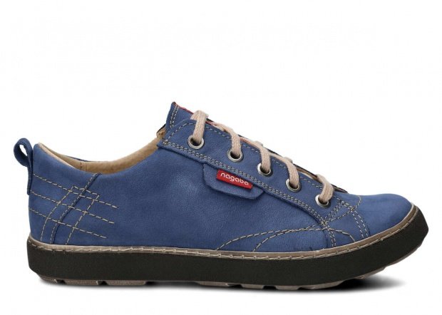 Shoe NAGABA 243 blue campari leather