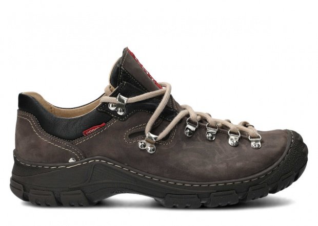 Men's trekking shoe NAGABA 055 graphite crazy leather